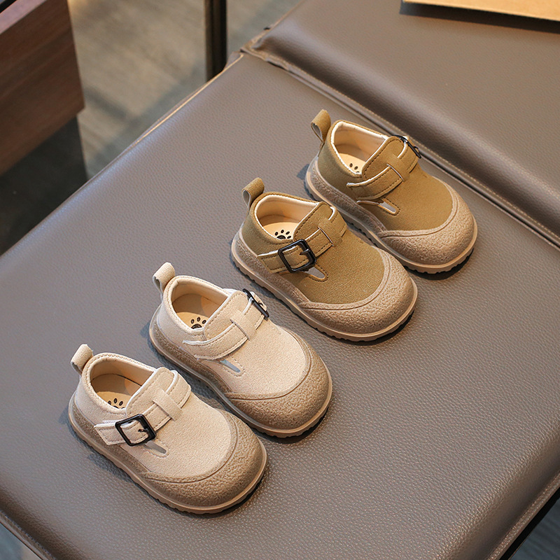 Boys' Boken Shoes Soft Soled Children's Shoes 2025 Boys' Gentleman's Shoes