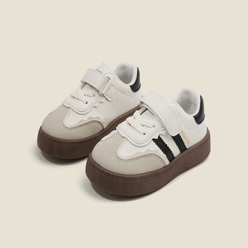 Unisex Kid Sneakers High Quality Flat Rubber Sole Casual Shoes - Image 3